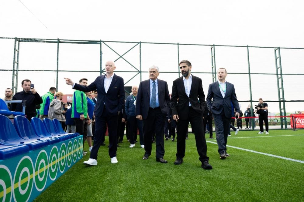 İnfantino Hövsan Yarış Kompleksində olub - FOTOLAR